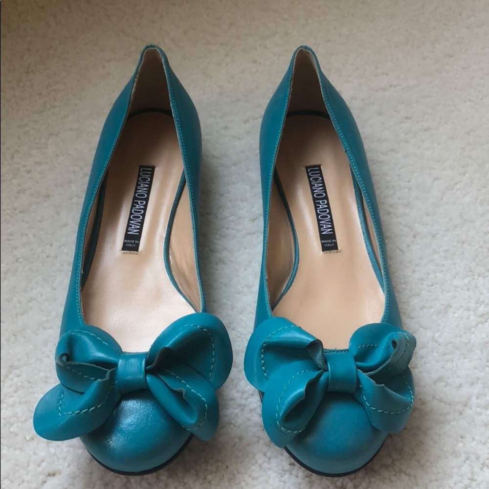 Luciano Padovan Bow flats size 37.5